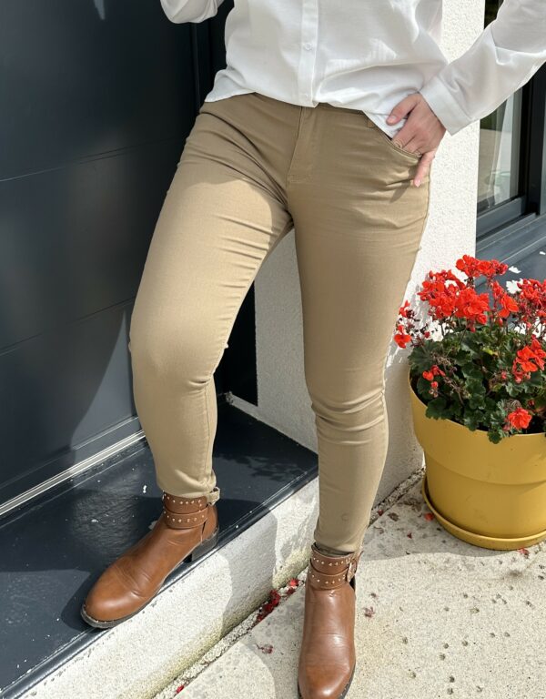 Pantalon Charly couleur Taupe